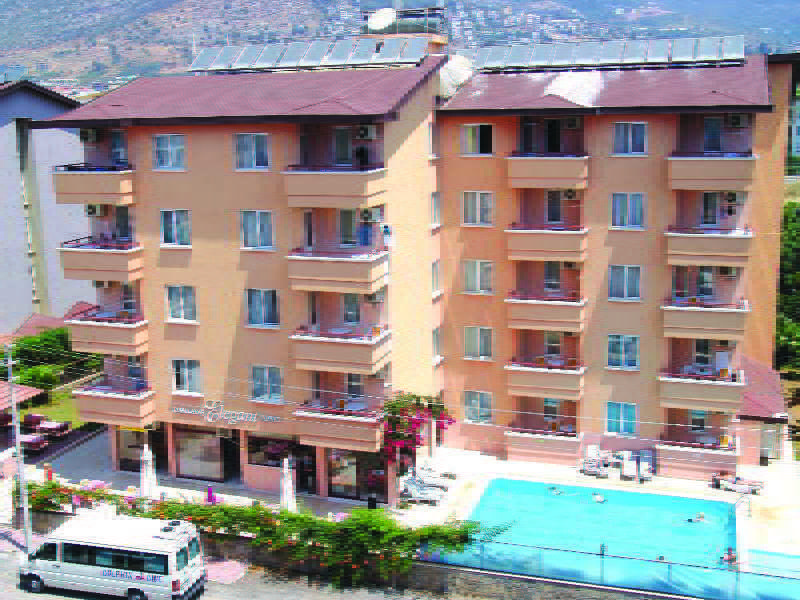 Damlatas Elegant Apart Hotel Аланя Екстериор снимка